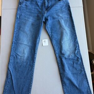 American Eagle Outfitters Classic Blue Bootcut Jeans Flex 34x32